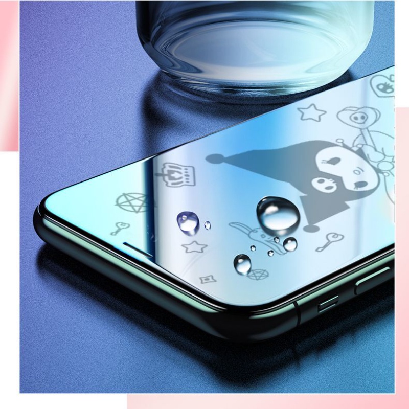 Miếng Dán Màn Hình Điện Thoại Họa Tiết Hello Kitty Cho IPhone 13 11 XS 12pro Max