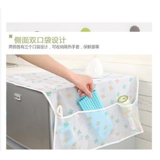 Bạt phủ tủ lạnh kèm túi 2 bên tiện dụng