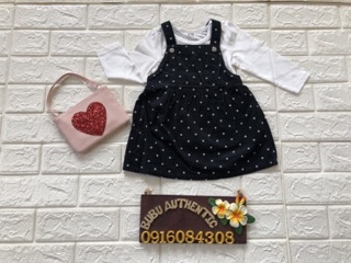 Set yếm & áo tay dài H&M Auth