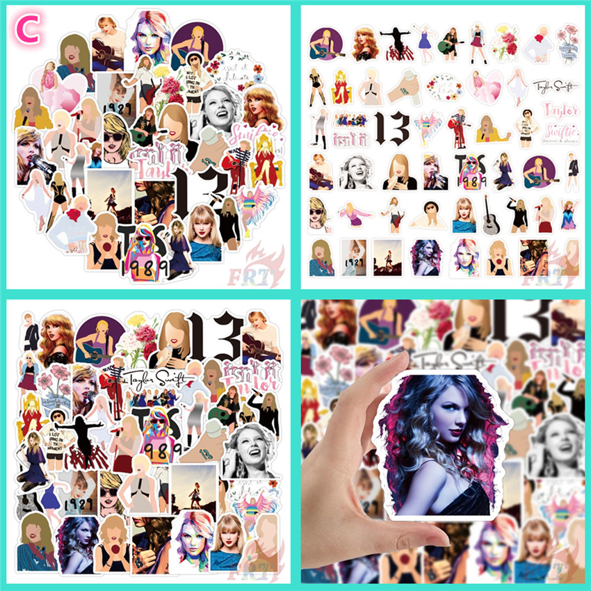 ❉ Taylor Swift - Popular &amp; Country Music Singer Stickers ❉ 1Set Superstar DIY Fashion Decals Doodle Stickers
