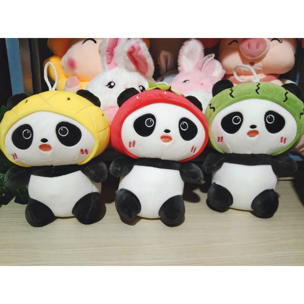 Gấu bông Gấu trúc panda cho bé - Thú bông nhập khẩu cao cấp miniso mềm mịn dễ thương 25 cm