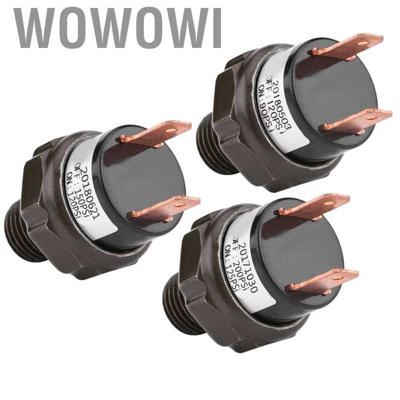 Công Tắc Điều Khiển Áp Suất Máy Nén Khí Tự Động 12v Wowowi Kmiss12V Cho Xe Hơi