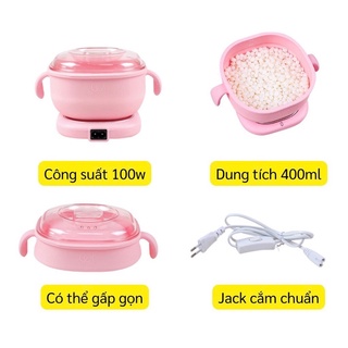 Nồi Silicon Nấu Sáp Chống Dính Tiện Lợi