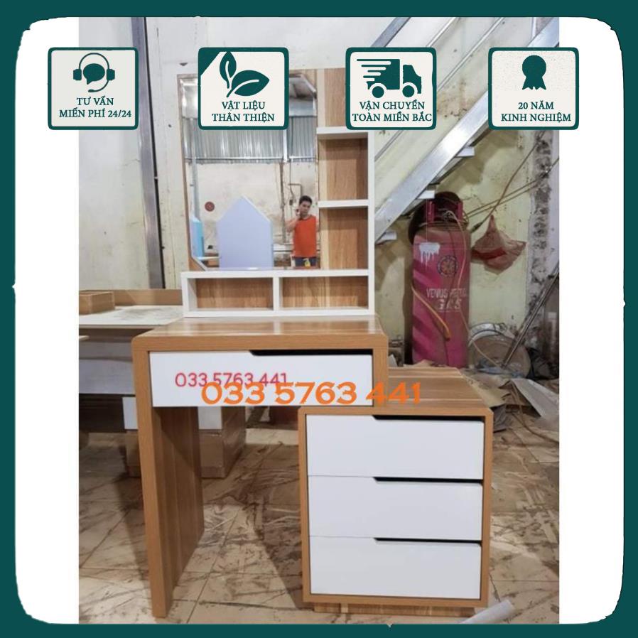 GIÁ GỐC - Bàn trang điểm đẹp thiết kế thông minh tùy chỉnh kích thước gỗ MDF phủ melamine