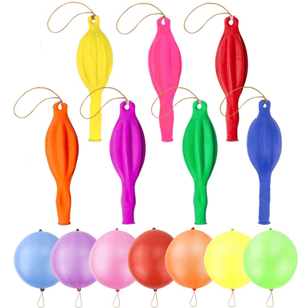 geeka-Children's Toys Punching Ball Balloons with Rubber Band Handle