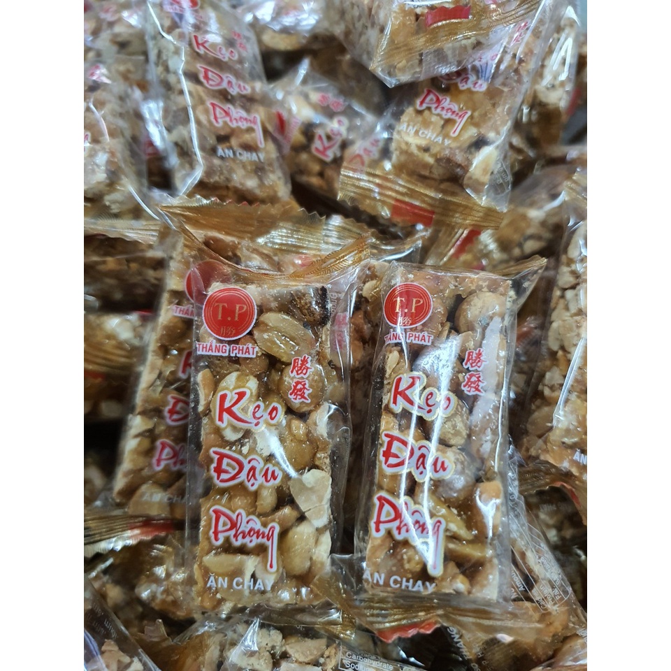 Kẹo đậu phộng Thắng Phát gói 500g date mới