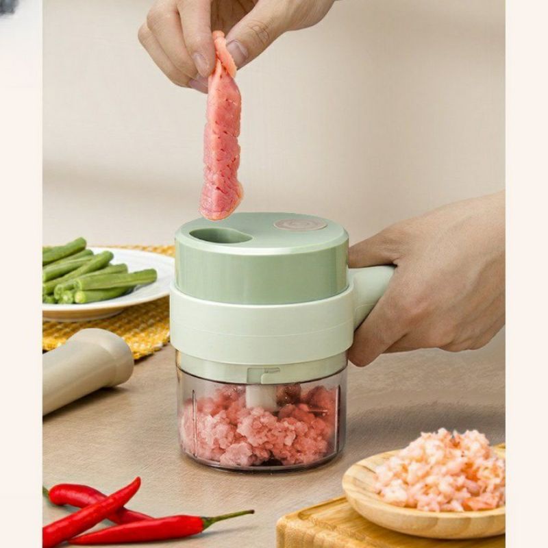 MÁY XAY MINI, MÁY THÁI LÁT RAU CỦ TIỆN LỢI