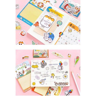 🐽Sticker32 Set 40 miếng sticker thỏ mập