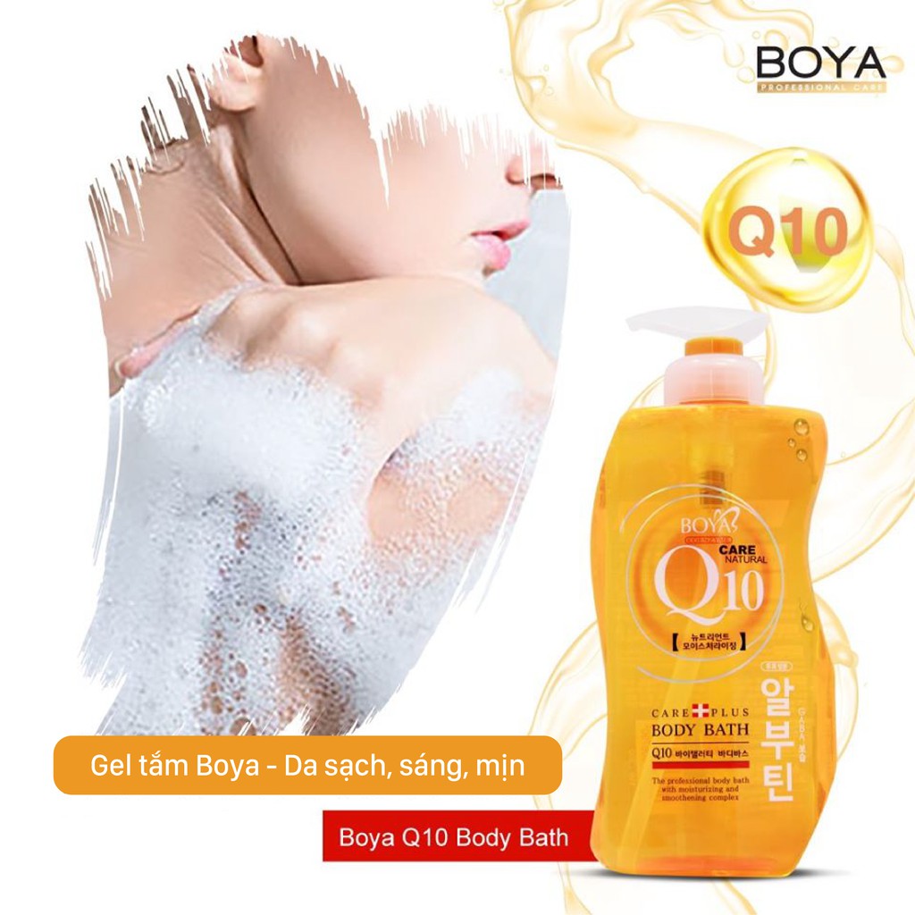 Sữa tắm Q10 Boya Body Bath 800ml