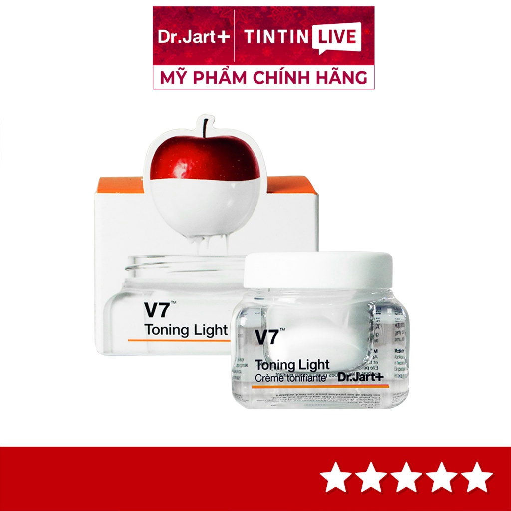 Kem V7 Toning Light Mini 15ml - Kem dưỡng trắng da Chính Hãng Hàn Quốc
