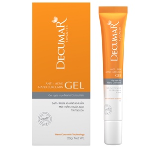 Gel Ngừa Mụn Decumar Advanced Nano Curcumin 20g