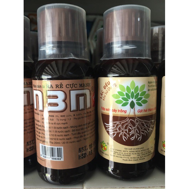 Phân Bón kích rễ n3m Pro (100ml) dạng nước - Ra Rễ Cực Mạnh Growmore 235ml