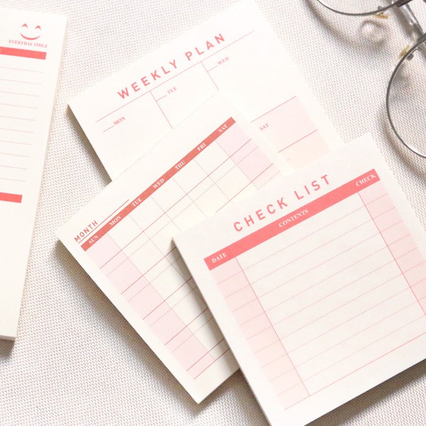 Sticker giấy note planner
