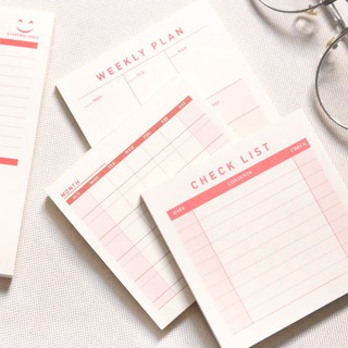 Sticker giấy note planner