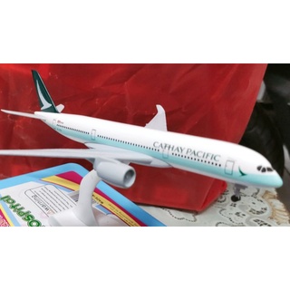 Mô hình máy bay kim loại cathay pacific 20cm
