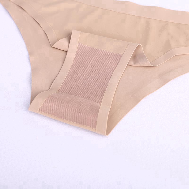 Quần lót vải lụa lưng thấp mềm mại thoải mái dành cho nữ