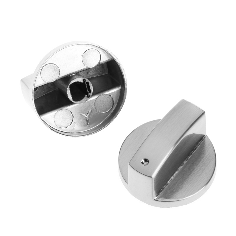 Set 2 Nút Vặn Bếp Ga Bằng Kim Loại Tiện Dụng