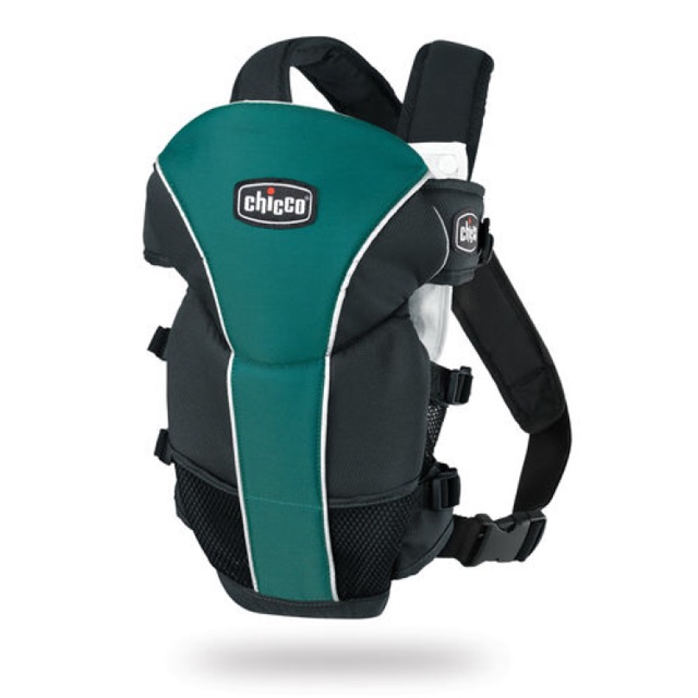 Địu chicco màu xanh lá