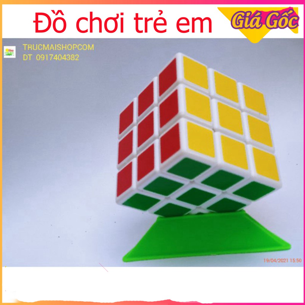 [Giá Xưởng] [Tặng đế kê] Rubik 3x3 Rubic 3 Tầng Robich Khối Lập Phương Ma Thuật