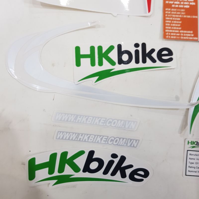 TEM XE ĐẠP ĐIỆN HKBIKE