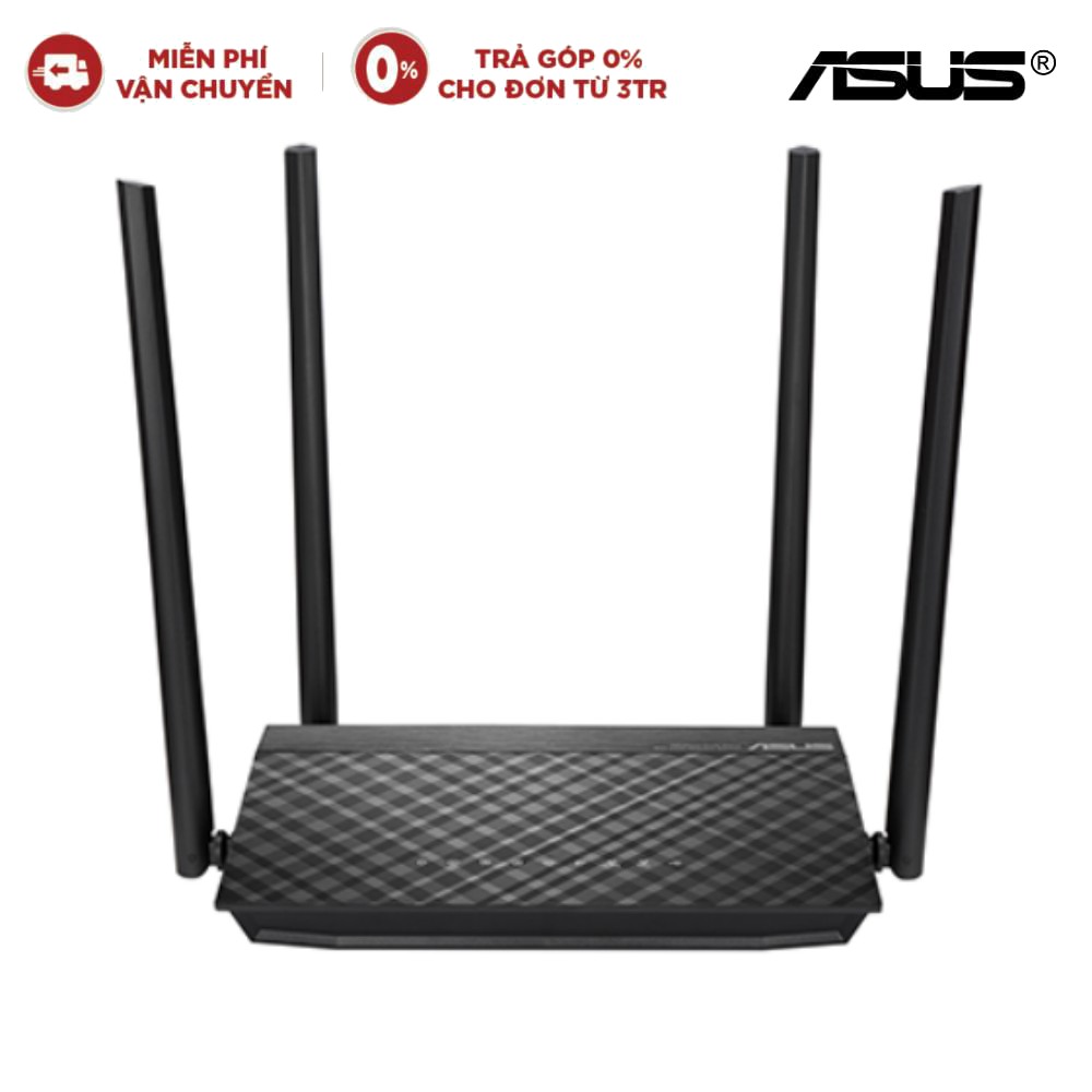 Thiết bị mạng ROUTER WIFI ASUS RT-AC1500UHP (XUYÊN TƯỜNG)