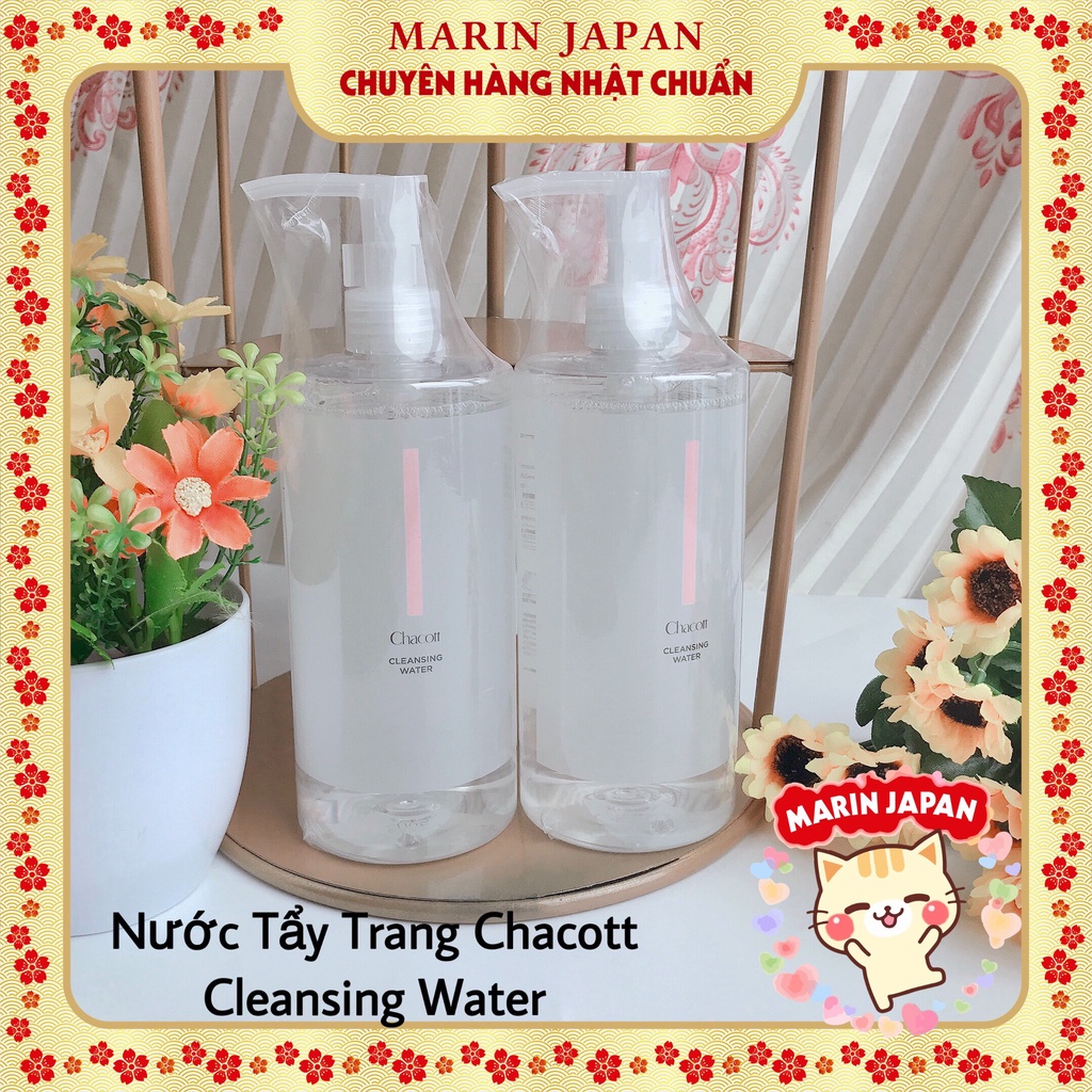 (CHÍNH HÃNG,CHUẨN NHẬT BẢN) Nước tẩy trang Chacott For Professionals 500ml