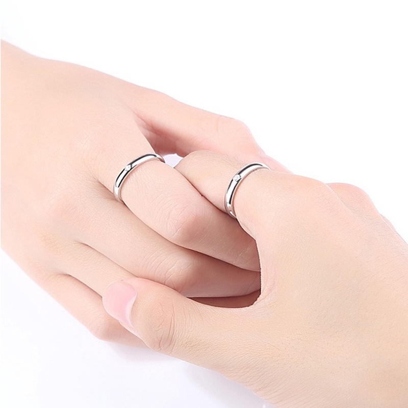 Nhẫn Hở Có Thể Điều Chỉnh Đính Đá Pha Lê 1 Kiểu Anime