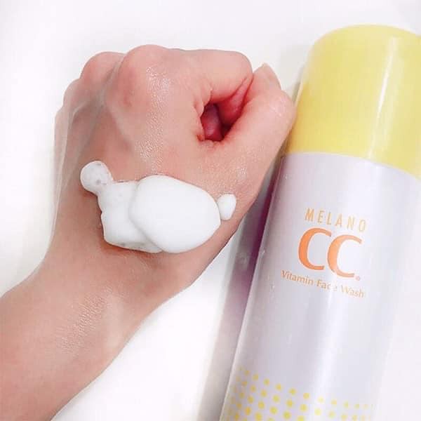 Sữa rửa mặt CC Melano Rohto Face Wash 150g của Nhật Bản