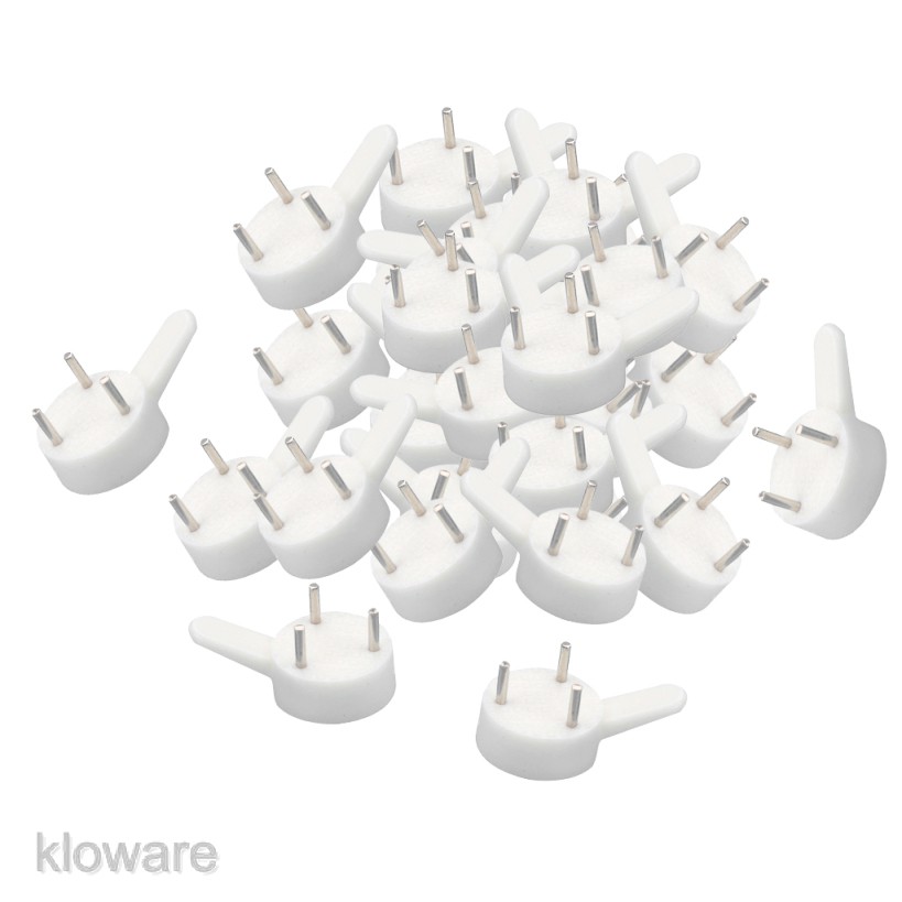 Bộ 100 Móc Treo Khung Ảnh Gắn Tường Bằng Nhựa Cứng