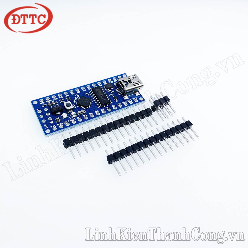 Kit Arduino Nano V3.0 Chip Atmega168 CH340 5V 16MHz