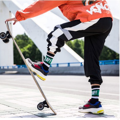 Tất thể thao chơi bóng rổ phong cách hàn quốc