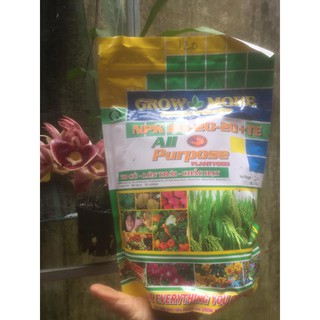 Phân bón lá cao cấp mỹ growmore 20-20-20+te 1kg dưỡng đều