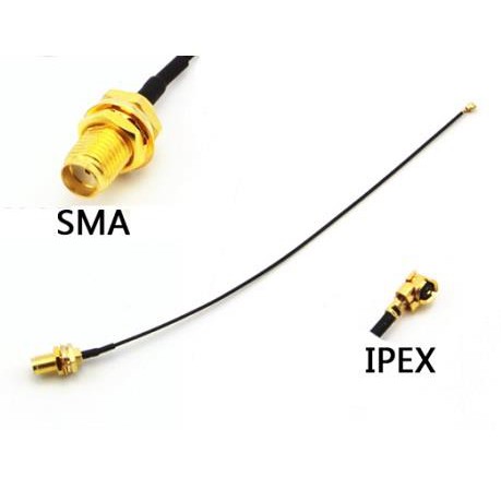 Cáp RF chuyển đổi IPEX thành SMA dài 15cm