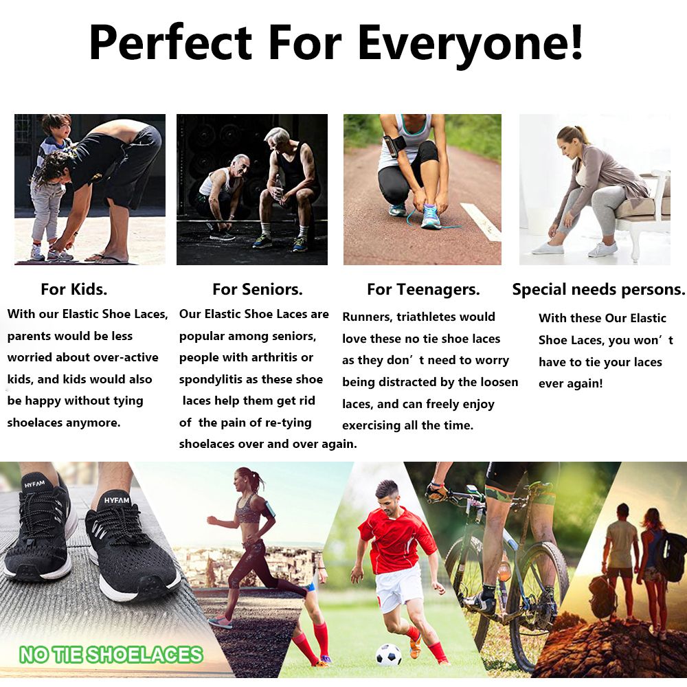 1 Cặp Dây Giày Thể Thao Đàn Hồi Nhiều Màu