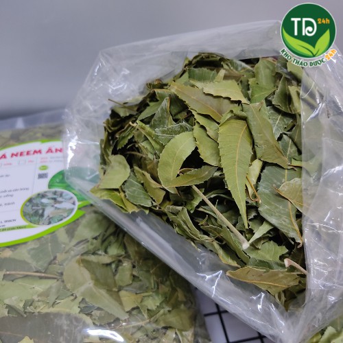 Lá neem Ấn Độ sấy khô (cây xoan Ấn Độ), cây vạn năng cho sức khỏe con người [250 gr - 1kg] I Kho thảo dược 24h
