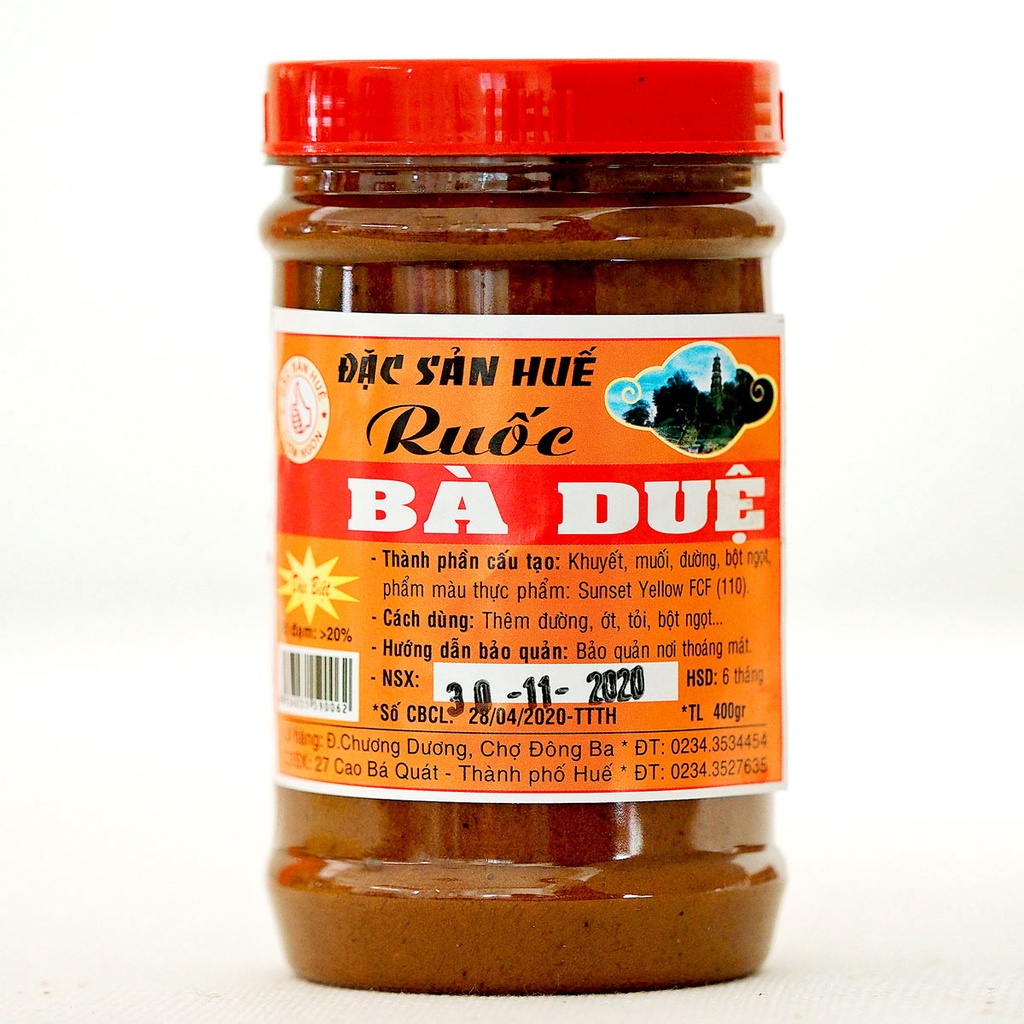 Mắm Ruốc Bà Duệ Hũ 200g/ 400g