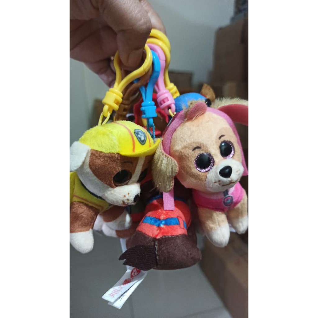 Paw Patrol Thú Nhồi Bông Hình Chú Chó Cứu Hộ 10cm Xinh Xắn