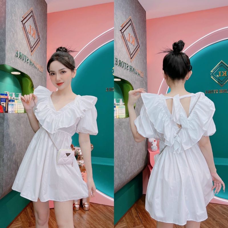 👘Đầm Bèo tiểu thư xinh nấc