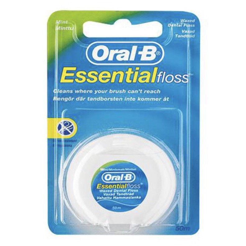 Chỉ nha khoa ORAL-B essential floss - hộp 50m