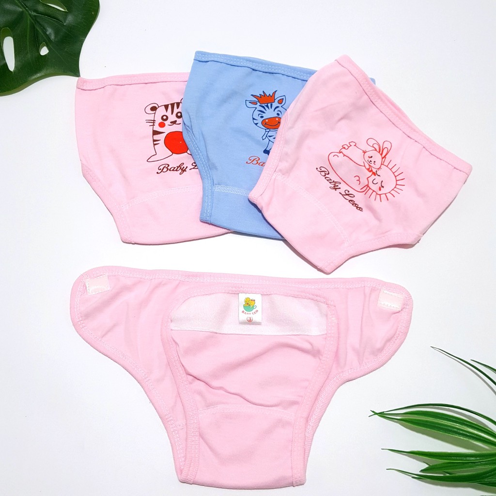 [SALE SẬP SÀN] Quần đóng bỉm baby Leo, quần dán bỉm cho trẻ sơ sinh size 1,2,3 cho bé 3 đến 8kg