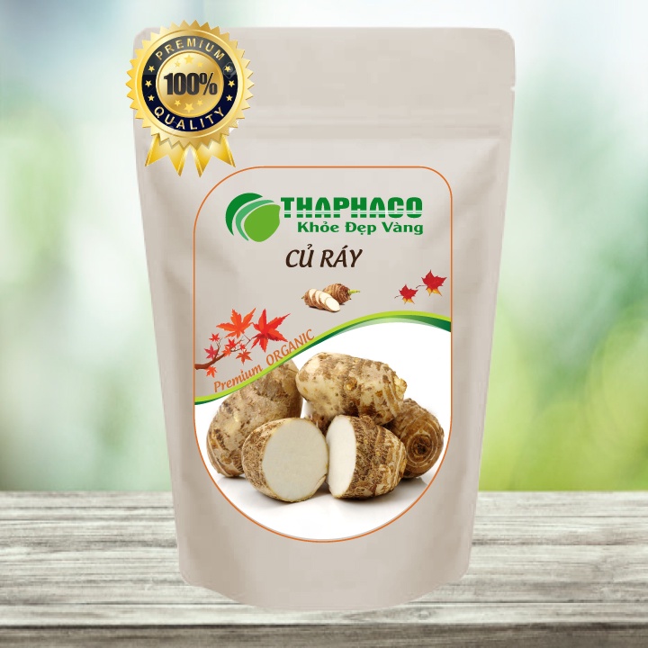 Củ Ráy Khô Sấy Khô - Nguyên Chất - Túi zip 100g Thaphaco