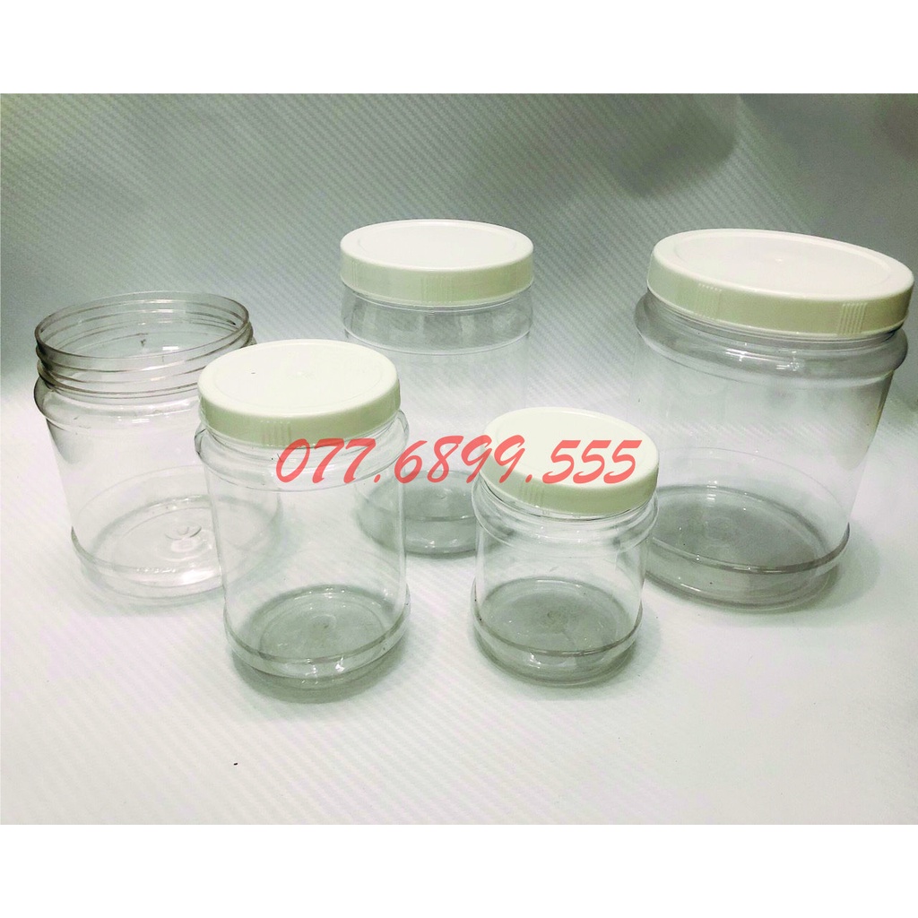 Set 12 Hũ keo nhựa Duy Tân các loại
