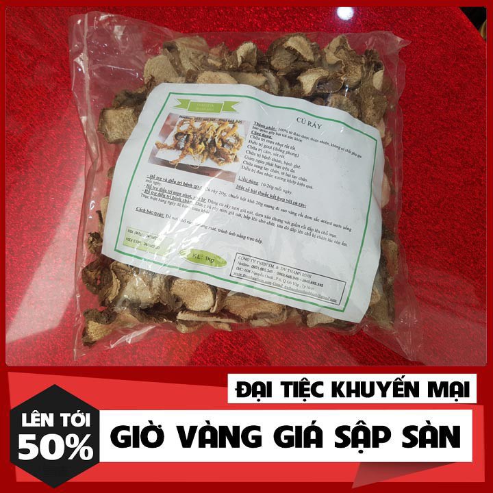 Củ Ráy Khô 500gr - Trị Gout - Hàng Chất Lượng