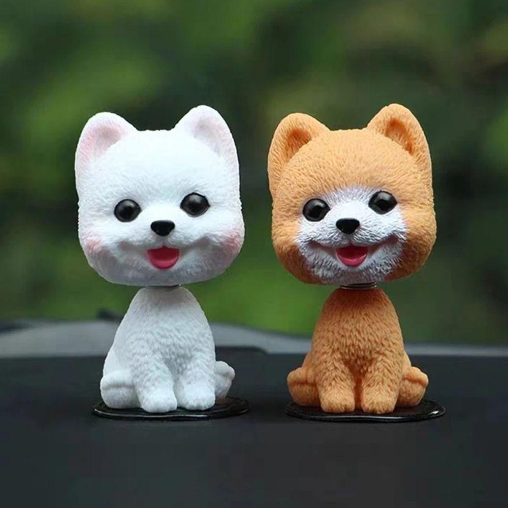 Đồ Chơi Mô Phỏng Chó Con Trang Trí Bàn Điều Khiển Xe Hơi