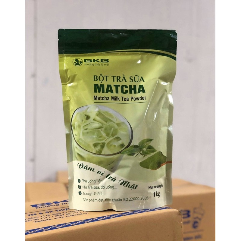 Bột trà sữa Matcha Trà xanh BKB 1kg