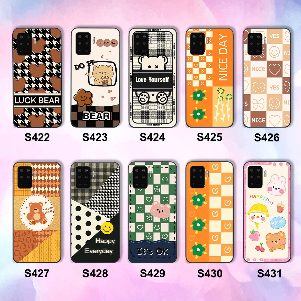 Ốp lưng Oppo A94 happy day, gấu bear dễ thương - BỀN - ĐẸP -BAO GIÁ TOÀN THỊ TRƯỜNG
