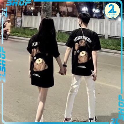 Áo  thun Mikenko Mikebear tshirt cao cấp SPF , Áo phông Mikenko nam nữ  gấu 5D sành điệu siêu hot giá rẻ