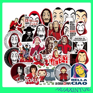 Bộ 50 Sticker La Casa De Papelth