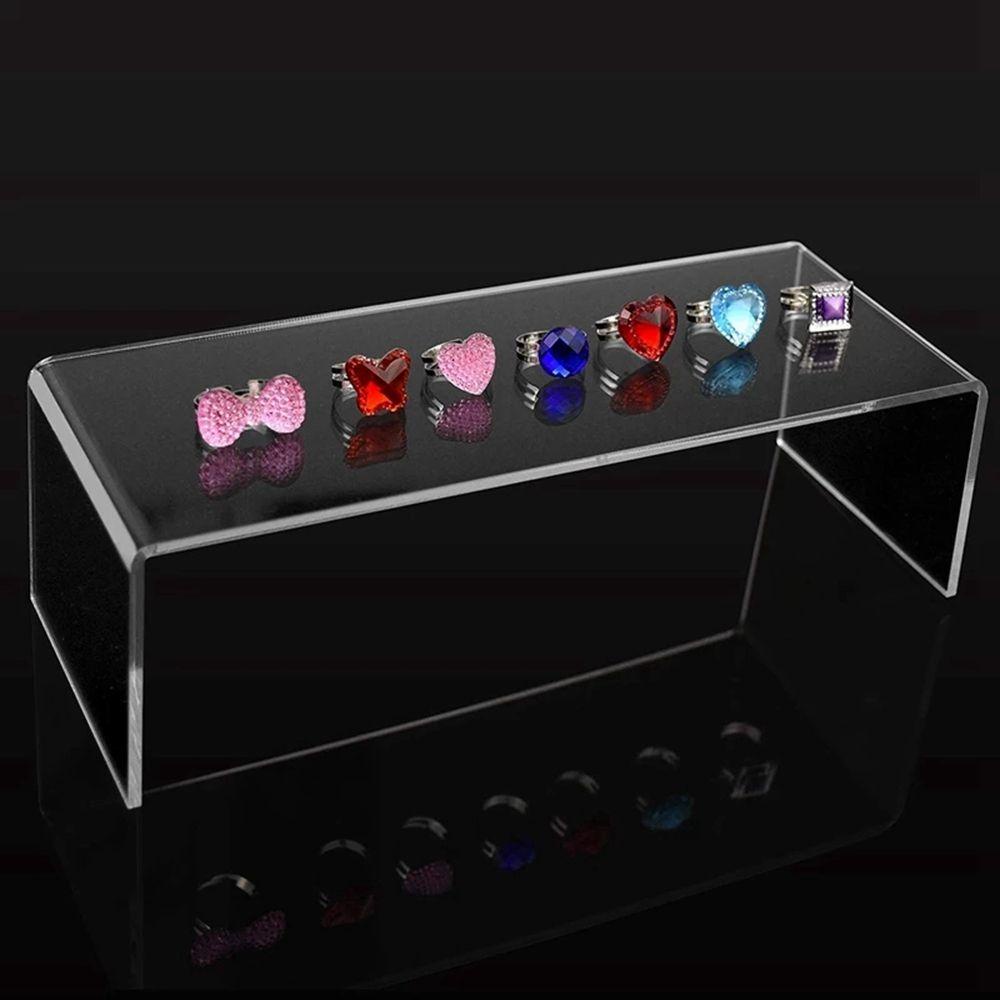 Set 5 Giá Đỡ Trưng Bày Giày Bằng Acrylic Trong Suốt Đa Năng