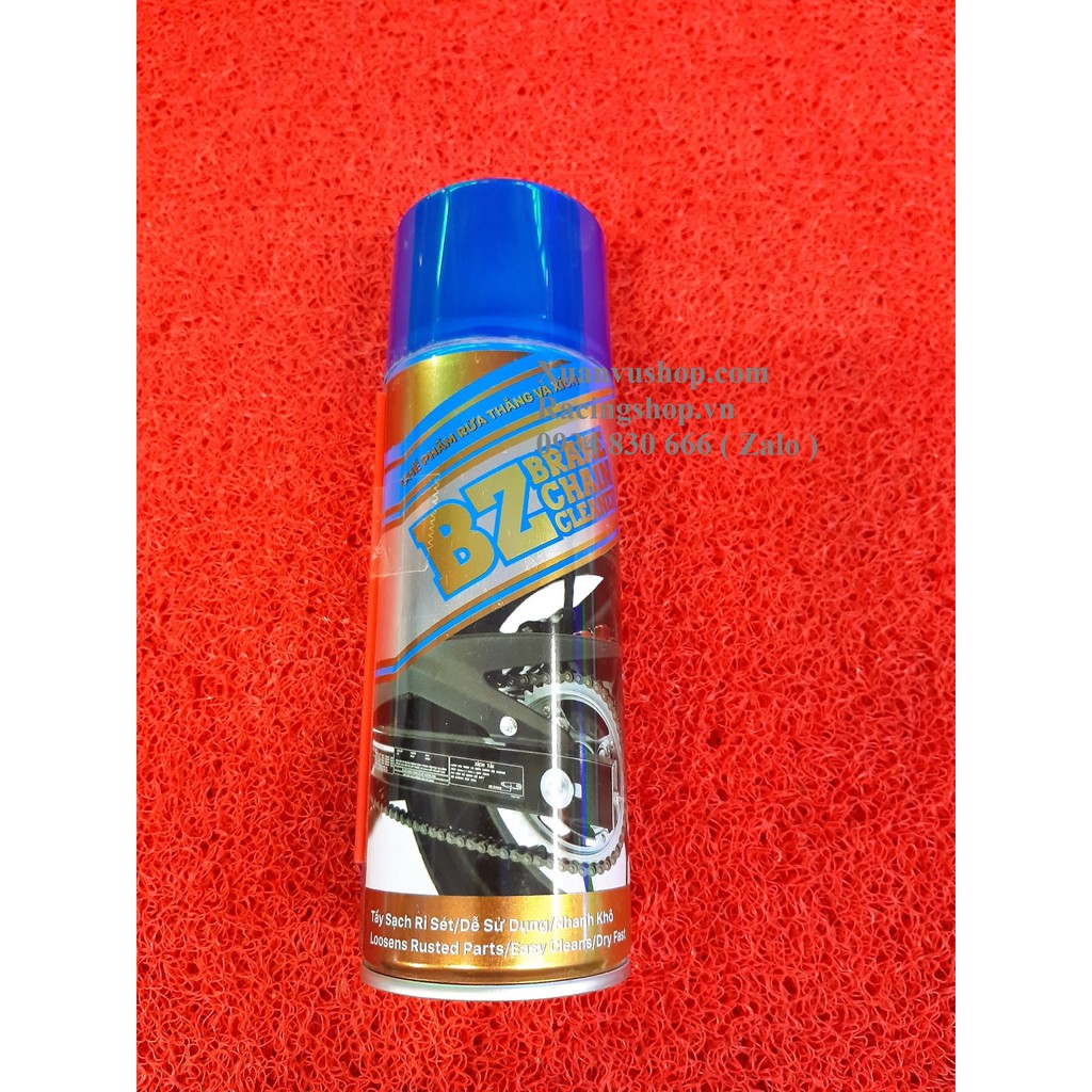 Dưỡng Sên + Rửa Sên + Dưỡng Bóng Vỏ Xe - 340g (450 ml ) BZ Chain Lube - Tires &amp; Plastic Shine - Giúp Xế Yêu HOÀN HẢO